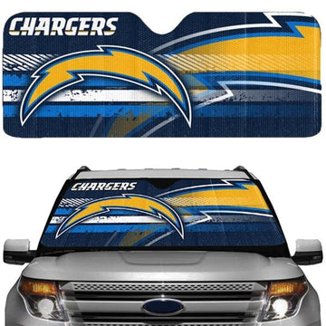 Los Angeles Chargers NFL Licensed Universal Car/Truck Sunshade - jacks-good-deals
