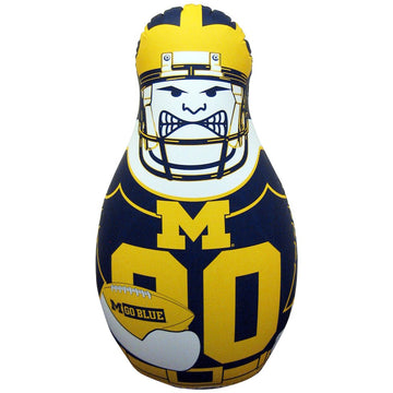Michigan Wolverines NCAA Inflatable Tackle Buddy Punching Bag - jacks-good-deals
