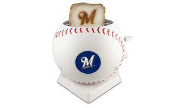 Milwaukee Brewers MLB Baseball PRO-TOAST MVP Team Logo Toaster - jacks-good-deals