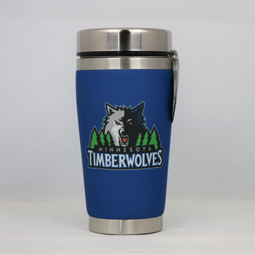 Minnesota Timberwolves Mugzie NBA 16oz Travel Tumbler Coffee Mug Cup