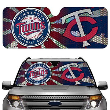 Minnesota Twins MLB Licensed Universal Auto/Truck Sunshade - jacks-good-deals