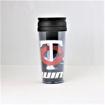 Minnesota Twins MLB Licensed 16oz Acrylic Tumbler Coffee Mug w/wrap Insert