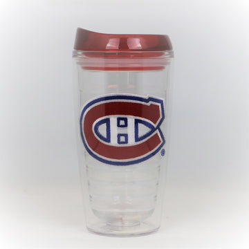 Montreal Canadiens NHL Officially Licensed 16oz Tumbler w/Lid