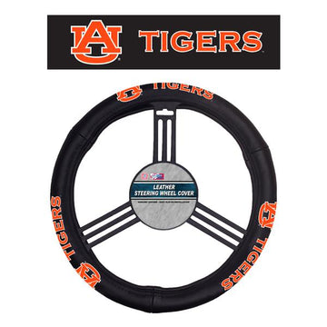 Auburn Tigers NCAA Leather Steering Wheel Cover Universal for Car Truck - jacks-good-deals