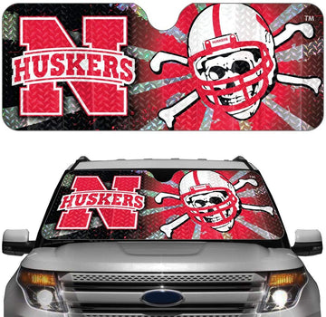 Nebraska Cornhuskers NCAA Licensed Universal Car/Truck Sunshade - jacks-good-deals