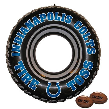 Indianapolis Colts NFL Licensed Inflatable Tire Toss Game - jacks-good-deals