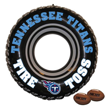 Tennessee Titans NFL Licensed Inflatable Tire Toss Game - jacks-good-deals