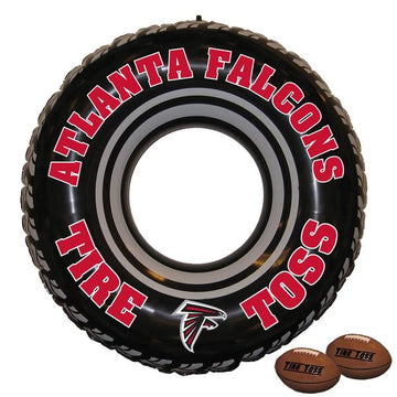 Atlanta Falcons NFL Licensed Inflatable Tire Toss Game - jacks-good-deals