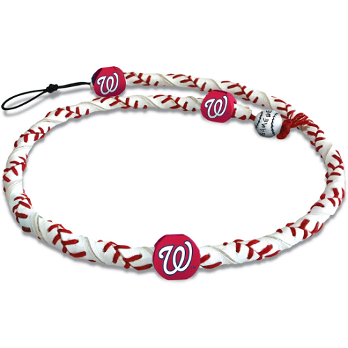 Washington Nationals MLB Frozen Rope Classic Baseball Necklace Jewelry
