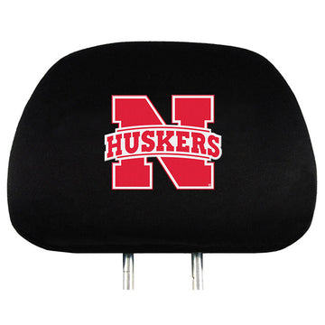 Nebraska Cornhuskers NCAA Officially Licensed Headrest Covers - jacks-good-deals