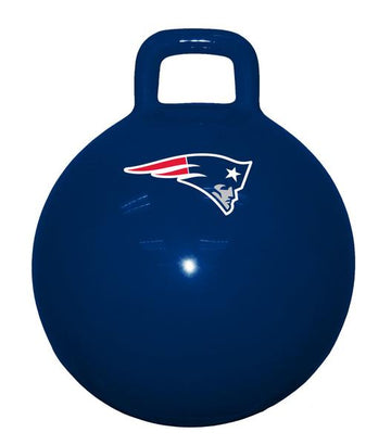 New England Patriots NFL Licensed Child Space Hopper Ball Kangaroo Bouncer - jacks-good-deals