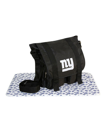 New York Giants Licensed NFL Premium Diaper Bag With Changing Pad