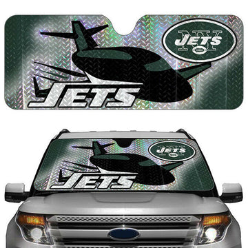 New York Jets NFL Licensed Universal Car/Truck Sunshade Standard Size