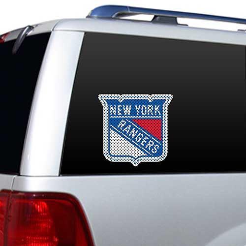 New York Rangers NHL Officially Licensed Large Window Film Decal Sticker