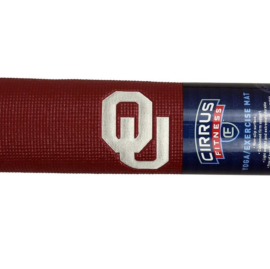 Oklahoma Sooners Officially Licensed NCAA Yoga Exercise Mat