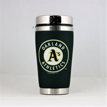 Oakland Athletics MLB 16oz Travel Tumbler Coffee Mug Cup