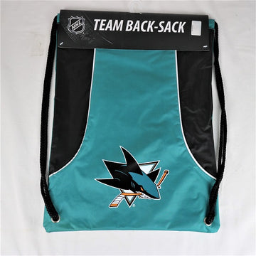 San Jose Sharks Officially Licensed NHL Back Sack 18