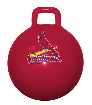 St Louis Cardinals MLB Licensed Child Space Hopper Ball Kangaroo Bouncer - jacks-good-deals