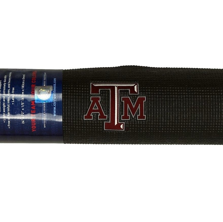 Texas A&M Aggies Officially Licensed NCAA Yoga Exercise Mat