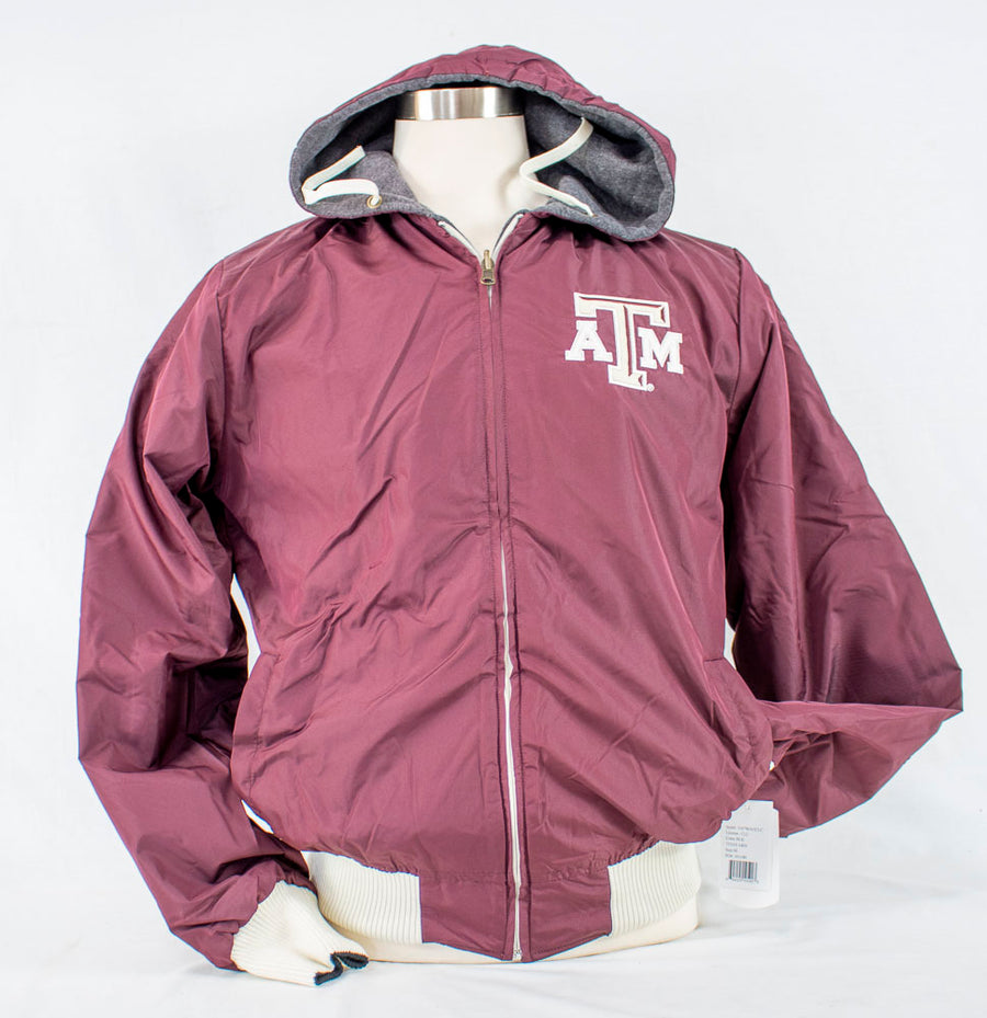 NCAA Texas A&M Aggies Reversible Hooded Jacket Officially Licensed - jacks-good-deals