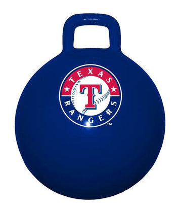 Texas Rangers MLB Licensed Child Space Hopper Ball Kangaroo Bouncer - jacks-good-deals