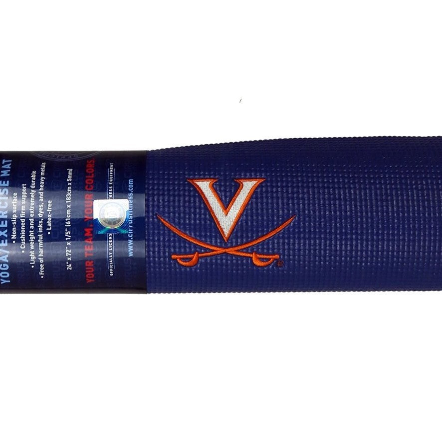 Virginia Cavaliers Officially Licensed NCAA Yoga Exercise Mat