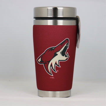 Arizona Coyotes Mugzie NHL 16oz Travel Tumbler Coffee Mug Cup