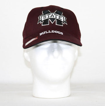 NCAA Mississippi State Bulldogs EVOCAP Baseball Hat Built in Sunglasses Holder - jacks-good-deals