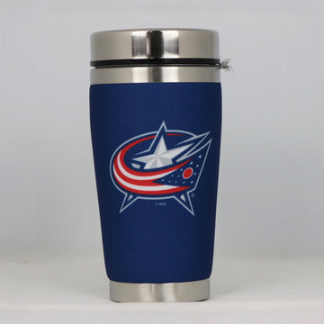 Columbus Bluejackets Mugzie NHL 16oz Travel Tumbler Coffee Mug Cup