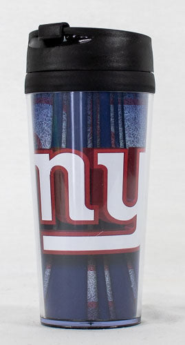 New York Giants NFL Licensed Acrylic 16oz Tumbler Coffee Mug w/wrap Insert