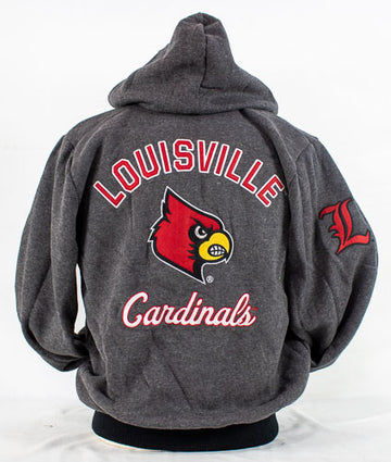 NCAA Louisville Cardinals Reversible Hooded Jacket Officially Licensed - jacks-good-deals
