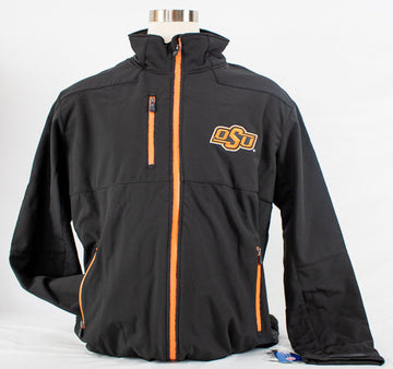 NCAA Oklahoma State Cowboys Crossfit Mens Softshell Jacket Officially Licensed - jacks-good-deals