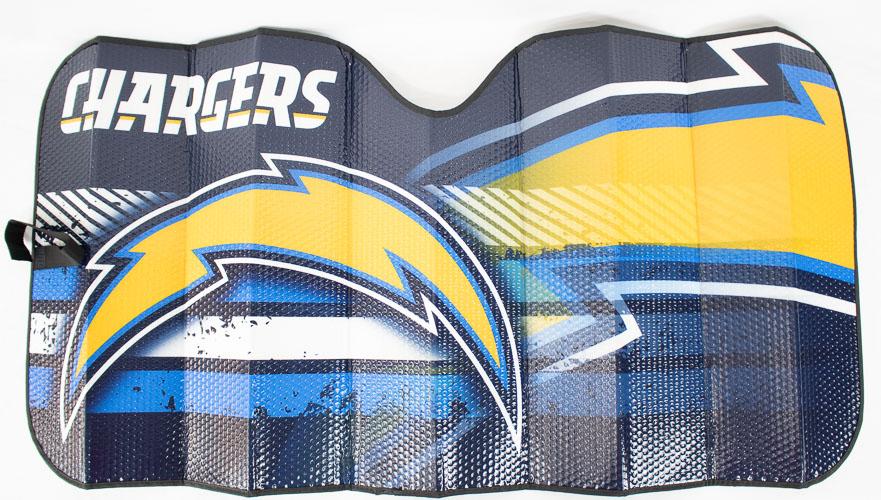 Los Angeles Chargers NFL Licensed Universal Car/Truck Sunshade - jacks-good-deals
