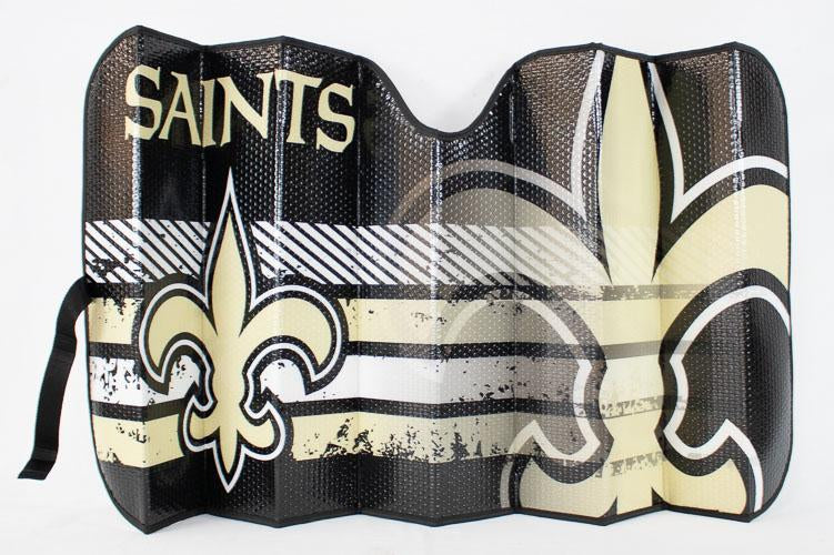 New Orleans Saints NFL Licensed Universal Car/Truck Sunshade - jacks-good-deals