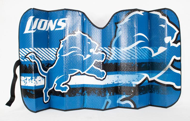 Detroit Lions NFL Licensed Universal Car/Truck Sunshade - jacks-good-deals