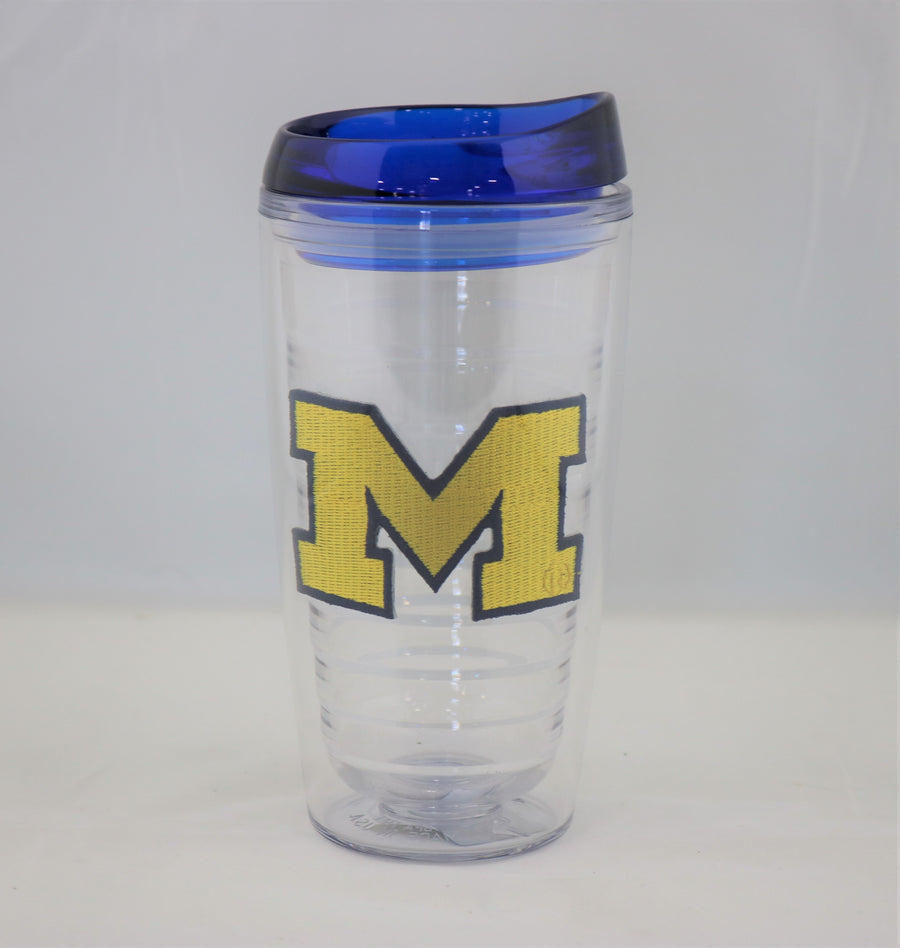 Michigan Wolverines NCAA Officially Licensed 16oz Tumbler w/Lid - jacks-good-deals