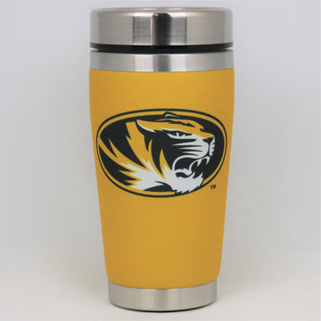 Missouri Tigers Mugzie NCAA Stainless Steel 16oz Travel Tumbler Coffee Mug Cup
