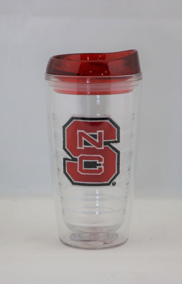 North Carolina State Wolfpack NCAA Officially Licensed 16oz Tumbler w/Lid - jacks-good-deals