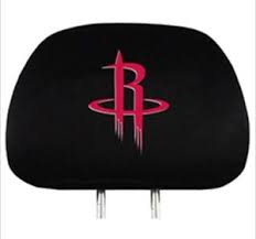 Houston Rockets NBA Officially Licensed Headrest Covers