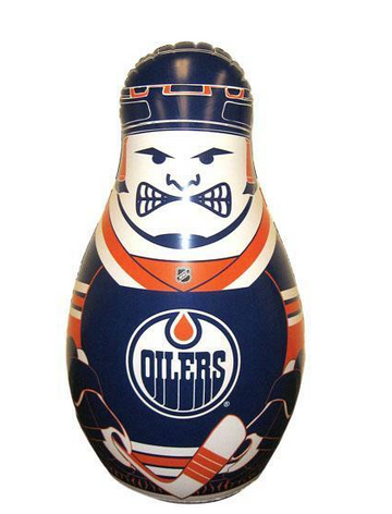 Edmonton Oilers NHL Inflatable Checking Buddy Punching Bop Bag
