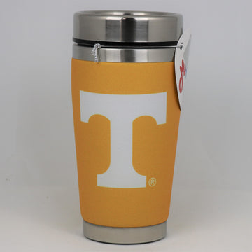 Tennesse Volunteers Mugzie NCAA Stainless Steel 16oz Travel Tumbler Coffee Mug Cup