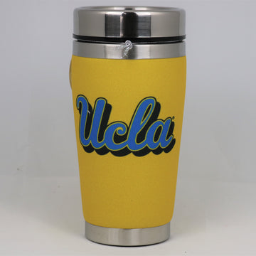 UCLA Bruins Mugzie NCAA Stainless Steel 16oz Travel Tumbler Coffee Mug Cup