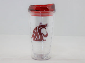 Washington State Cougars NCAA Officially Licensed 16oz Tumbler w/Lid - jacks-good-deals